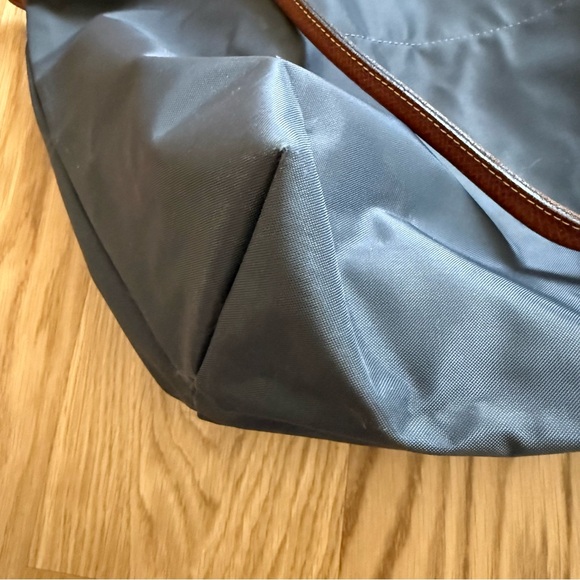 Longchamp Le Pliage tote dark grey with gold - Picture 2 of 8